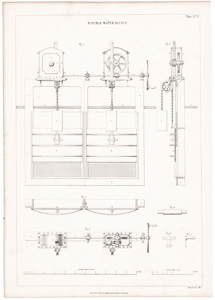 DOUBLE WATER-SLUICE